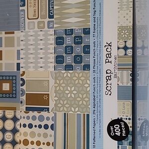 Colorbok scrap pack Earthtones